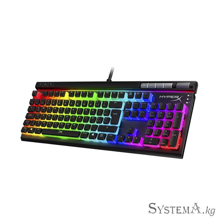 KINGSTON HKBE2X-1X-RU HyperX Alloy Elite 2 Mechanical Gaming Keyboard,MX Red,Backlight,RU