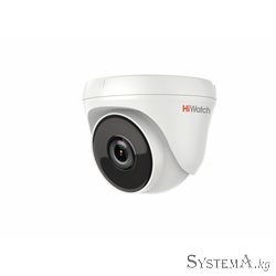HD-TVI камера купольная внутренняя HiWatch DS-T233 (2MP/2.8mm/1920х1080/0.01lux/EXIR 40m/HD-TVI)