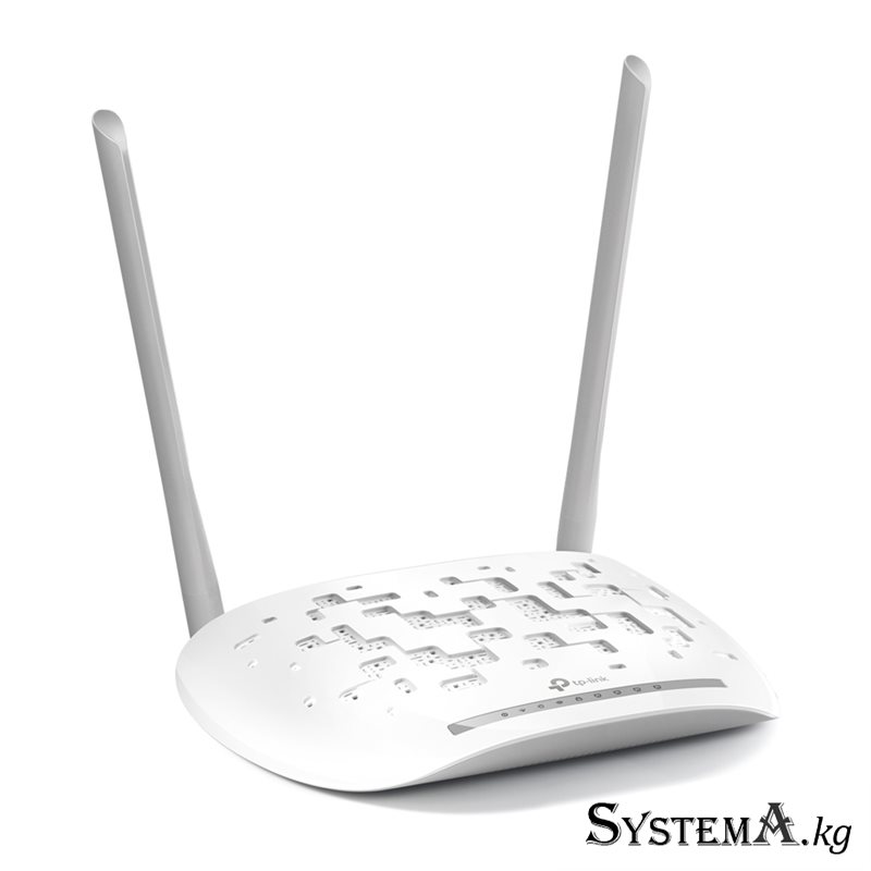 Модем ADSL2+ со встроенным маршрутизатором TP-LINK TD-W8961N(RU) Wi-Fi 300 Мб, 4 LAN 100 Мб