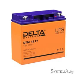 Аккумулятор Delta DTM1217 12V 17Ah