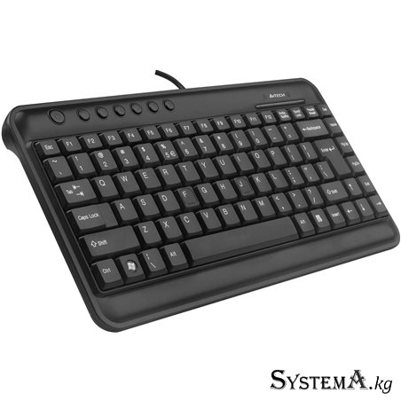 Keyboard A4tech KL-5, USB, Размер: 320*166*23 мм., Длина кабеля 1,5 метра, Чёрный