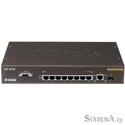 Коммутатор HUB Switch D-Link DES-3010G 8 10/100Base-TX Ethernet + 1 1000Base-T Gigabit + 1 SFP ports