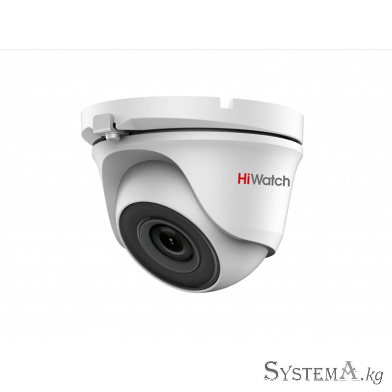HD-TVI камера купольная уличная HiWatch DS-T203(A) 2.8mm (2MP/2.8mm/1920х1080/0.01lux/EXIR 20m/IP66/4in1 HD-TVI/AHD/CVI/CVBS/aud