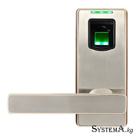 Биометрический замок ZKTECO ML10D/Left Fingerprint Lock.Left. Silver "Zinc Alloy Metal Casing User Capacity: 90 Door Thickness: 