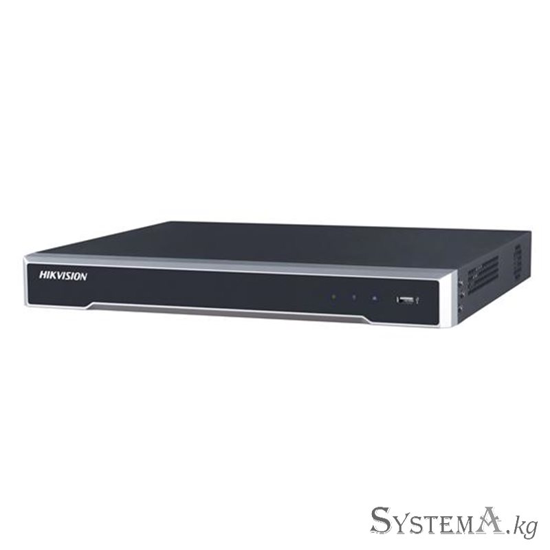NVR HIKVISION DS-7608NI-K2 (8IP+1a/80|160mbps/8MP/3840x2160/H.265/H.264+/1Gbs/2 SATA/USB2.0/USB3.0/VGA/HDMI/Alarm 4&1)