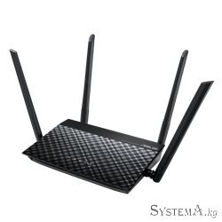 Роутер Wi-Fi ASUS RT-N19 600Mb/s 2.4GHz, 2xLAN 100Mb/s, 4 антенны, ASUS Router APP, Parental Control, ASUS QoS