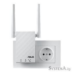Точка доступа Wi-Fi ASUS RP-AC55 Dual-Band, 867Mb/s 5GHz+300Mb/s 2.4GHz, 1xLAN 1Gb/s, 2 антенны, Aimesh, Asus Extenter App
