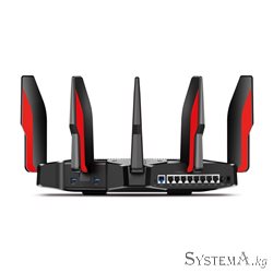 Роутер Wi-Fi TP-LINK Archer C5400X AC5400 Tri-Band Wi-Fi, 2167+2167Mb/s 5GHz+1000Mb/s 2.4GHz, 8xLAN 1Gb/s, 8 антенн, USB 3.0, IP