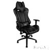 Gaming Chair AEROCOOL AC120 AIR BLACK 2D Armrest 65mm wheels PVC Leather