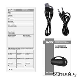 Акустическая система 2.0 SVEN PS-420, черный. RMS 12Вт(2×6), USB питание DC 5В