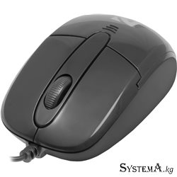 Мышь Defender Optimum MS-130, Black, 800dpi, USB, 3btn, 0.8m