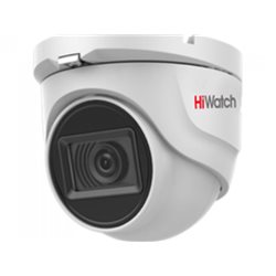 HD-TVI камера купольная уличная HiWatch DS-T503A (5MP/2.8mm/2592х1944/0.01lux/EXIR 20m/IP67/4in1 HD-TVI/AHD/CVI/CVBS/MIC)