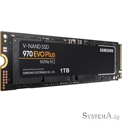 Твердотельный накопитель SSD 1TB Samsung 970 EVO Plus MZ-V7S1T0B/AM M.2 2280 PCIe 3.0 x4 NVMe 1.3, Box