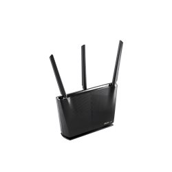 Роутер Wi-Fi ASUS RT-AX68U Dual-Band Wi-Fi 6, 1802Mb/s 5GHz+861Mb/s 2.4GHz, 4xLAN 1Gb/s, 3 антенны, USB 3.0, AiMesh, ASUS Router