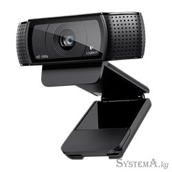 Веб камера Logitech C920 HD Pro 15MP, Full HD, 1080p, Carl Zeiss Tessar, Logitech Vid HD, Microphone, USB 2.0, Black