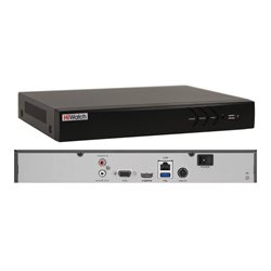NVR HIWATCH DS-N316/2(C) (80mbps,16 IP,1ch/8MP,4ch@1080P,2HDD upto 6TB,GLAN,H.265)