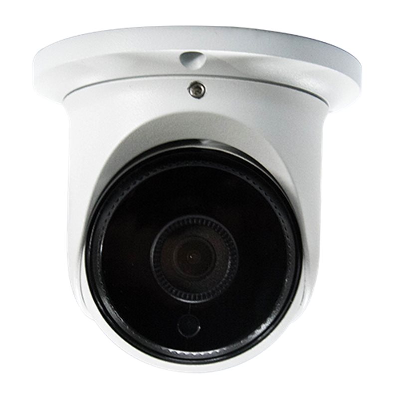 Видеокамера купольная ZKTECO ES-854N11H 4MP 1/3"CMOSH.264/H.265Smart IR IR Range 10-20m  Fixed Lens 2.8mm 120dB WDR PoE Aluminiu