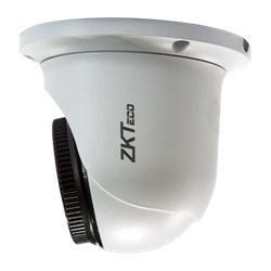 Видеокамера купольная ZKTECO ES-854N11H 4MP 1/3"CMOSH.264/H.265Smart IR IR Range 10-20m  Fixed Lens 2.8mm 120dB WDR PoE Aluminiu