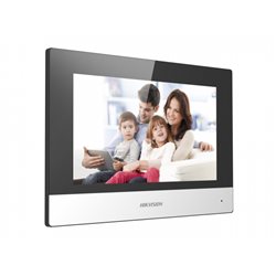IP видеодомофон HIKVISION DS-KH6320-WTE1 (7" TFT LCD/1024x600/PoE/Wi-Fi/mSD/LAN/Touch/Hik Connect)