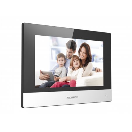 IP видеодомофон HIKVISION DS-KH6320-WTE1 (7" TFT LCD/1024x600/PoE/Wi-Fi/mSD/LAN/Touch/Hik Connect)