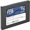SSD 512GB Patriot P210 2.5" SATA III TLC 3D, Read/Write up 520/430MB/s, 50000 IOPS [P210S512G25]