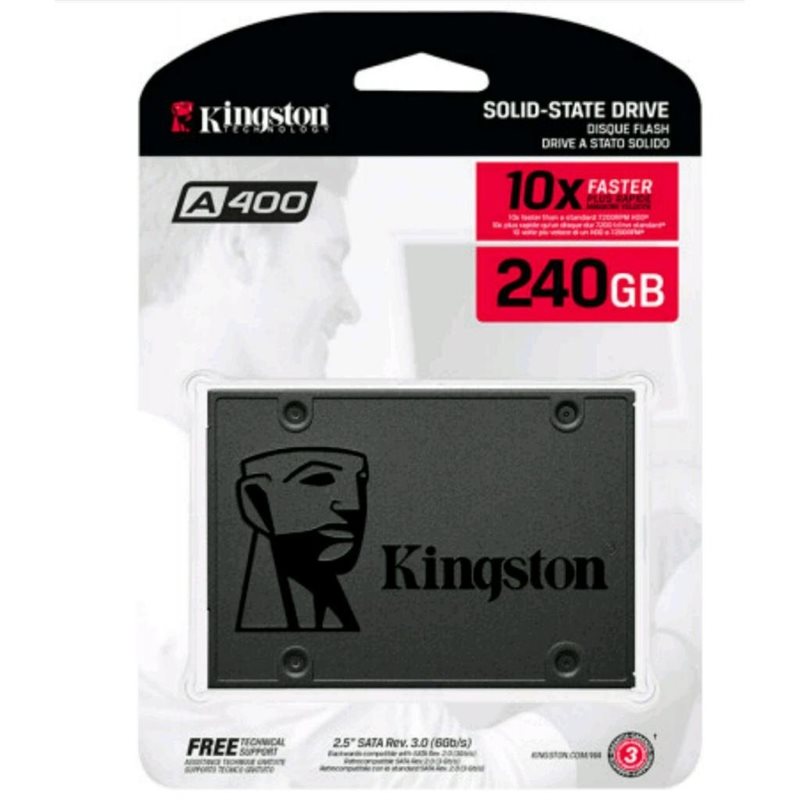 SSD KINGSTON A400 240GB TLC 2,5"" SATAIII