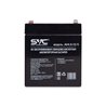 Батарея SVC AV4.5-12/S, Свинцово-кислотная 12В 4.5 Ач, Вес: 1,53 кг, Размер в мм.: 90*70*100 