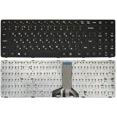 Клавиатура LENOVO IdeaPad 100-15IBD 300-15ISK 300-17ISK 500-15ACZ 500-15ISK рус англ