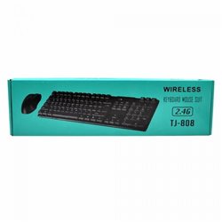 Wireless Клав+мышь TJ-808 (USB, 2.4G)