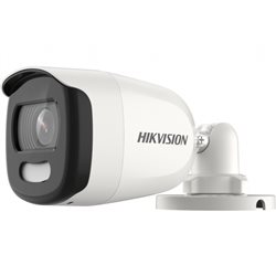 Turbo HD камера буллет уличная HIKVISION DS-2CE10HFT-F28 (5MP/0.0005Lux/LED 20m/WDR/IP67/TurboHD/4in1/Ultra-Low Light/Strobe Lig