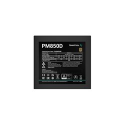 Power Unit DEEPCOOL PM850D 850W 80 PLUS® GOLD certified 100-240V/ATX12V 2.3 & SSI EPS 12V Black flat