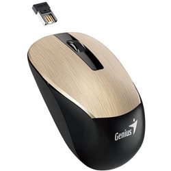 Mouse Genius NX-7015, USB, 1600 dpi, Gold, G5, Беспроводная оптическая мышь