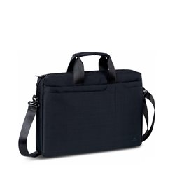 Bag for notebook RivaCase 8335 15.6" Шикарная, черная сумка. Два внешних передних кармана. Дополнительное внешнее отделение на м