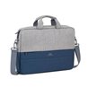 Bag for notebook RivaCase 7532 grey/dark blue anti-theft Laptop bag 15.6"