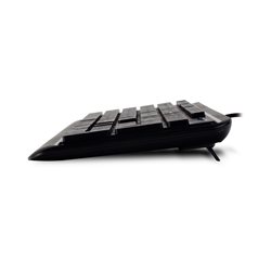 Клавиатура Delux DLK-290UB, Ультратонкая, USB, Кол-во стандартных клавиш 103, 18 мультимедиа-клавиш, Размер: 451*188*18 мм., Дли