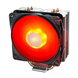 CPU cooler DEEPCOOL GAMMAXX-400 V2 RED LGA LGA1700/1200/115*/AMD RED LED 120x25mm,900-1500rpm,4HP