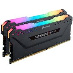 DDR4 Corsair VENGEANCE RGB PRO 16GB (2 x 8 GB) 3600MHz (CMW16GX4M2D3600C18)