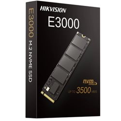 SSD  HIKVISION E3000(STD) 256GB 3D NAND M.2 2280 PCIe NVME Gen3x4 Read / Write: 3230/1240MB