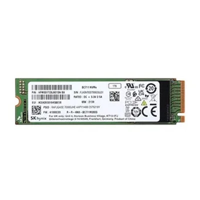 SSD SK Hynix BC711M280S 256GB M.2 2280 PCI-E NVMe Gen3 X4
