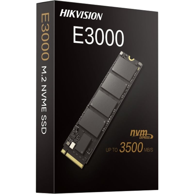 SSD  HIKVISION E3000(STD) 512GB 3D NAND M.2 2280 PCIe NVME Gen3x4 Read / Write: 3500/2550MB