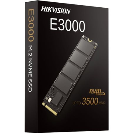 SSD  HIKVISION E3000(STD) 512GB 3D NAND M.2 2280 PCIe NVME Gen3x4 Read / Write: 3500/2550MB