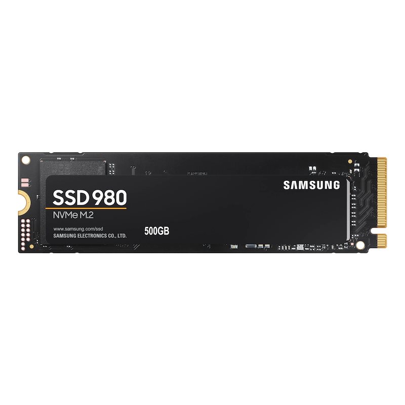 Твердотельный накопитель SSD 500GB Samsung 980 MZ-V8V500B M.2 2280 PCIe 3.0 x4 NVMe 1.4, Box