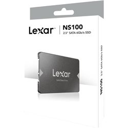 SSD LEXAR 256Gb LNS100-256RB NS100 3D NAND SATA-3 2.5"