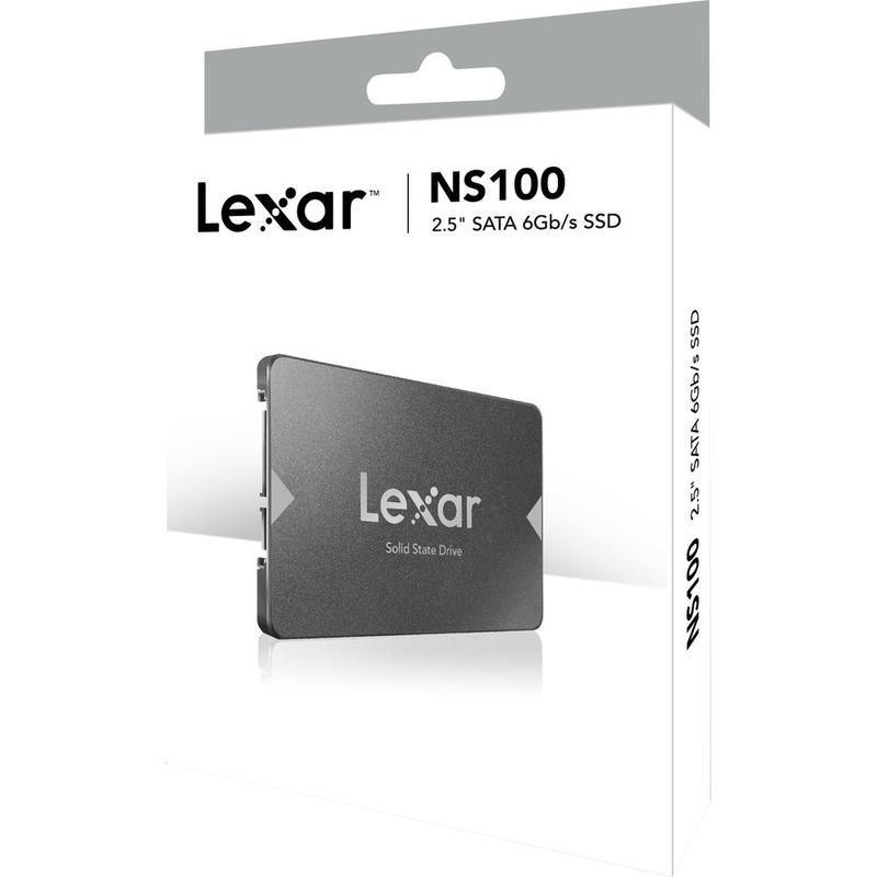 SSD LEXAR 256Gb LNS100-256RB NS100 3D NAND SATA-3 2.5"