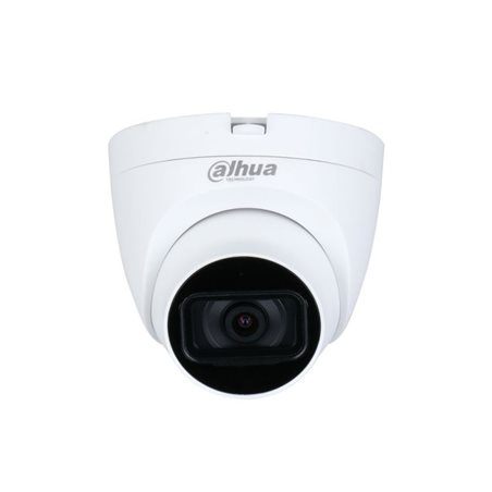 HD-CVI камера внутренняя Dahua DH-HAC-HDW1500TLQP-A-0280B-S2 (5MP, 2.8mm, 2880×1620, 0.005lux, SmartIR 30m, IP67, mic) Plastic