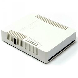 Маршрутизатор MikroTik SOHO AP RB951Ui-2HnD, Wi-Fi 2,4 ГГц, 802.11 b/g/n, 5 WAN/LAN 100 Мб, PoE, USB