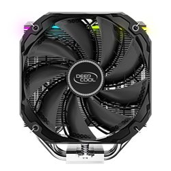 CPU cooler DEEPCOOL AS500 A-RGB LGA775/1155/1156/1150/AMD 140 mm Black PWM fan, 500-1500rpm,5HP