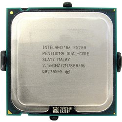 CPU LGA 775 Intel Core 2Duo E5200 /2,2GHz/2Mb /800