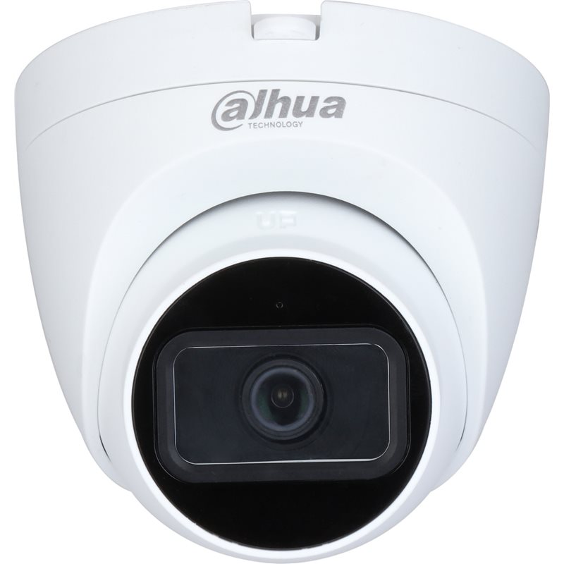 HD-CVI камера купольная внутренняя Dahua DH-HAC-HDW1200TRQP-0280B-S5 (2MP,2.8mm,1920х1080,0.01lux,IR 60m,SmartIR 25m,IP66) Plast