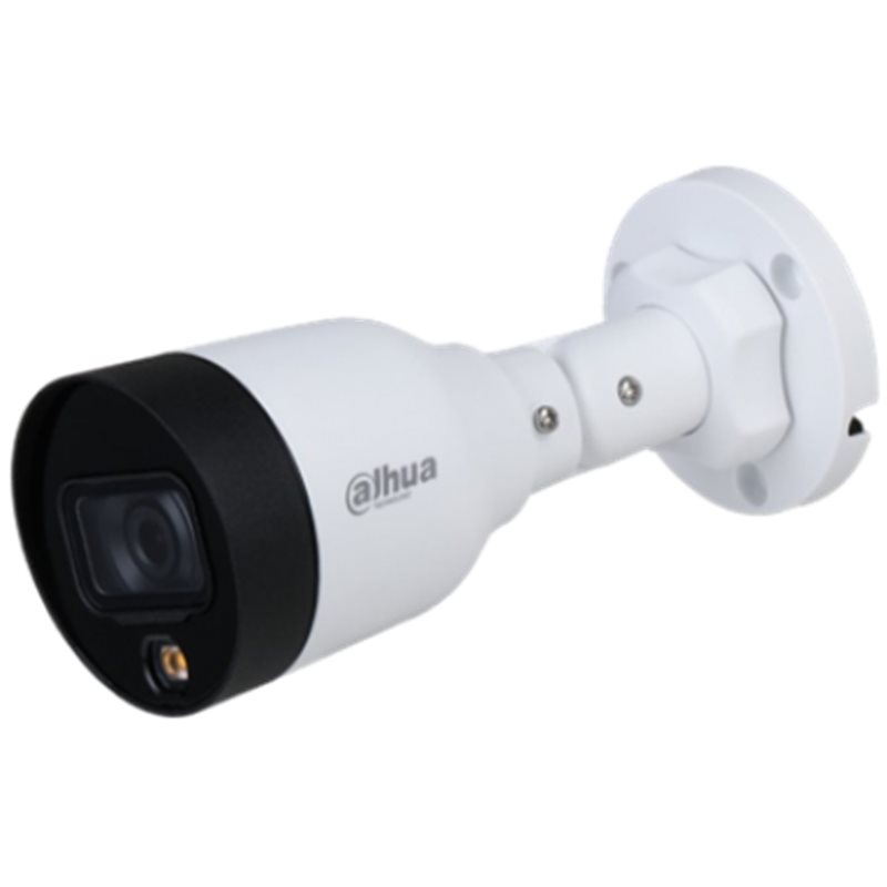 IP камера буллет Dahua DH-IPC-HFW1239S1P-LED-0280B-S5-QH2 (2MP, 2,8mm, 1920×1080, @25fps, 0,001lux, H.265, full color 15m, LED, 